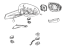 Toyota 87940-F4050 Mirror Assembly, Outer Rear View, Driver Side