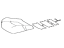 Toyota 71071-10A51-B3 Cover, Front Seat Cushion, Passenger Side(For Separate Type)