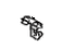 Toyota 53614-10030 Clamp, Hood Lock Control Cable