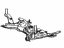 Toyota 51201-10121 Crossmember Sub-Assembly, Front Suspension