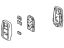 Toyota 89072-10050 Housing Set, Door Control Transmitter (For Smart Key)