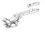 Toyota 57602-0R040 Member Sub-Assembly, Rear Floor Side, Front Driver Side