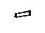 Toyota 53855-42010 Pad, Front Wheel Opening Extension