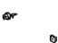 Toyota 52114-0R060 License Mount, Front