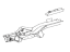 Toyota 57601-0R050 Member Sub-Assembly, Rear Floor Side, Front Passenger Side