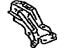 Toyota 57672-52080 Center Reinforcement, Driver Side