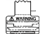 Toyota 74599-50010 Label, Driver & Passenger Air Bag Information, Driver Side