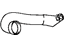 Toyota 55843-52090 Outer Duct, Lower Driver Side