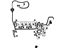 Toyota 82121-52C30 Wire, Engine