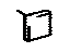 Toyota 59198-12010 Center Pillar Seal