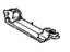 Toyota 57054-12061 Rear Crossmember, Driver Side