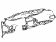 Toyota 55302-47111-B0 Instrument Panel, Gray/Black, Lower