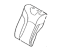 Toyota 71078-47440-B4 Cover, Rear Seat Back, Driver Side(For Separate Type)
