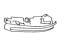 Toyota 87939-47420 Hole Cover, Passenger Side