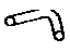 Toyota 90947-02G16 Hose, Flexible(For Rear Driver Side)