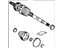 Toyota 43405-09010 Shaft Sub-Assembly, Front Axle Outer