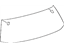 Toyota 68105-87012 Glass, Clear