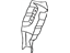 Toyota 17169-47011 Lower Insulator, Driver Side
