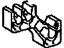 Toyota 77285-08010 Clamp, Fuel Tube