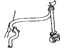 Toyota 73370-74070-B0 Belt Assembly, Rear Seat, Outer