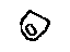 Toyota 51964-52020 Hook, Transport, Driver Side