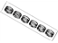 Toyota 13011-46050 Ring Set, Piston