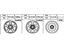 Toyota 42611-1B080 Wheel, Alloy