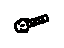 Toyota 16198-46031 Bolt, Stud(For Water Pump Pulley Seat)