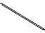Toyota 85224-07030 Blade Assembly Backing Plate, Passenger Side, Rubber