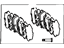 Toyota 04491-14320 Pad Kit, Disc Brake, Front