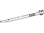Toyota 33243-30130 Shaft, Gear Shift Fork