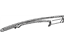 Toyota 61213-52220 Rail, Roof Side, Outer Passenger Side