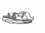 Toyota 8791A-10851 Cover, Outer Mirror, Passenger Side