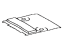 Toyota 63343-52100 Pad, Roof Silencer