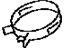 Toyota 90466-54002 Clamp(For Air Cleaner Hose)