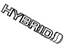 Toyota 75374-47050 Emblem, Side Panel, Passenger Side