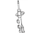 Toyota 48510-52G40 Absorber Assembly, Shock, Front Passenger Side