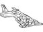 Toyota 51201-0D096 Crossmember Sub-Assembly, Front Suspension