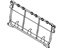 Toyota 71017-52820 Seat Back Frame, Rear