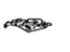 Toyota 57418-52020 Reinforcement, Front Floor Under, Driver Side