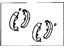 Toyota 04495-12171 Shoes, Rear