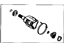 Toyota 43403-19075 Joint Set, Front Axle Inboard, Driver Side