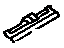 Toyota 75548-16030 Reveal Molding Fastener
