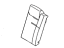 Toyota 71651-12710 Pad, Rear Seat Back, Passenger Side(For Separate Type)