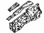 Toyota 53701-1A010 Apron Assembly, Passenger Side