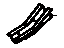 Toyota 57428-48020 Reinforcement, Front Floor, Driver Side