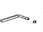 Toyota 73014-12050-02 Plate Sub-Assembly, Front Seat Belt Anchor, Driver Side