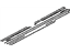 Toyota 63207-22040 Rail Sub-Assembly, Sliding Roof Guide, Passenger Side