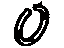 Toyota 90520-30008 Ring, Shaft Snap (For Input Shaft Rear Bearing)