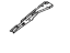 Toyota 53731-12140 Upper Rail, Passenger Side